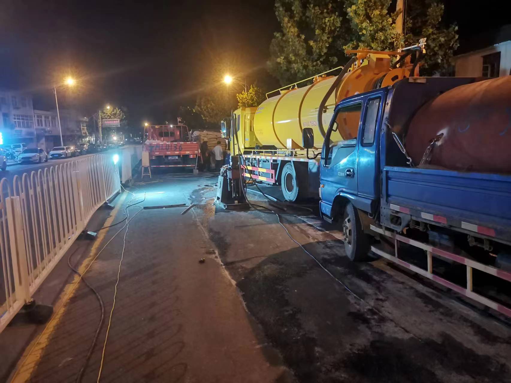 沙嘴街道路面压密注浆